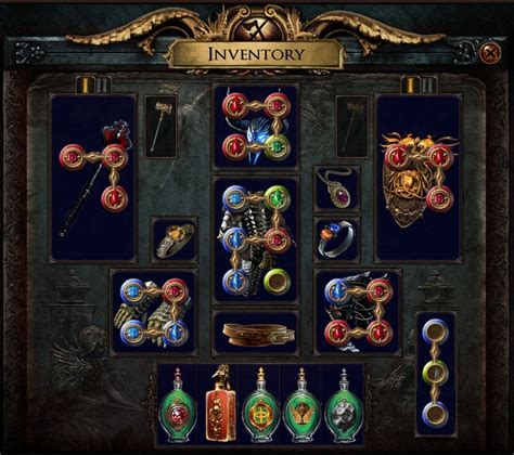 path of exile socket color calculator